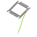Éléments de prise pour 2 FLF, vide