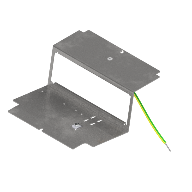 [UBD 165 185] Élément de prise avec 3x 45x45 découpes, vide