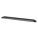 19&quot; Perforiertes Blindpanel 1HE, schwarz