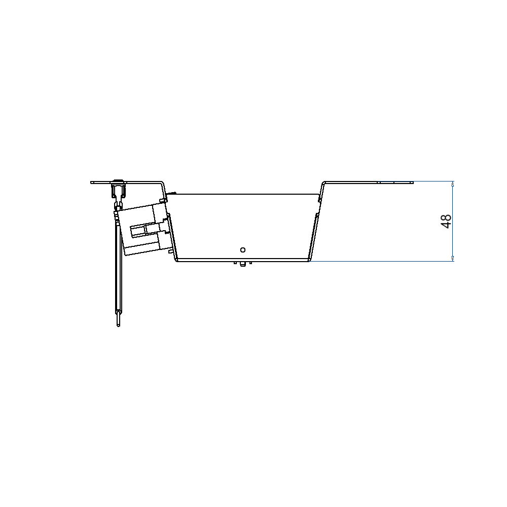 Steckdoseneinsatz für 3+2 FLF inkl. 2x T13, weiss und 1x T13, schwarz