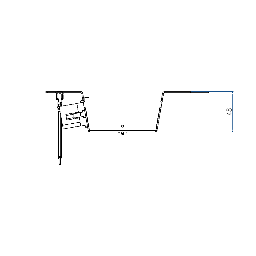 Steckdoseneinsatz für 3+2 FLF inkl. 3x 1xT13, weiss