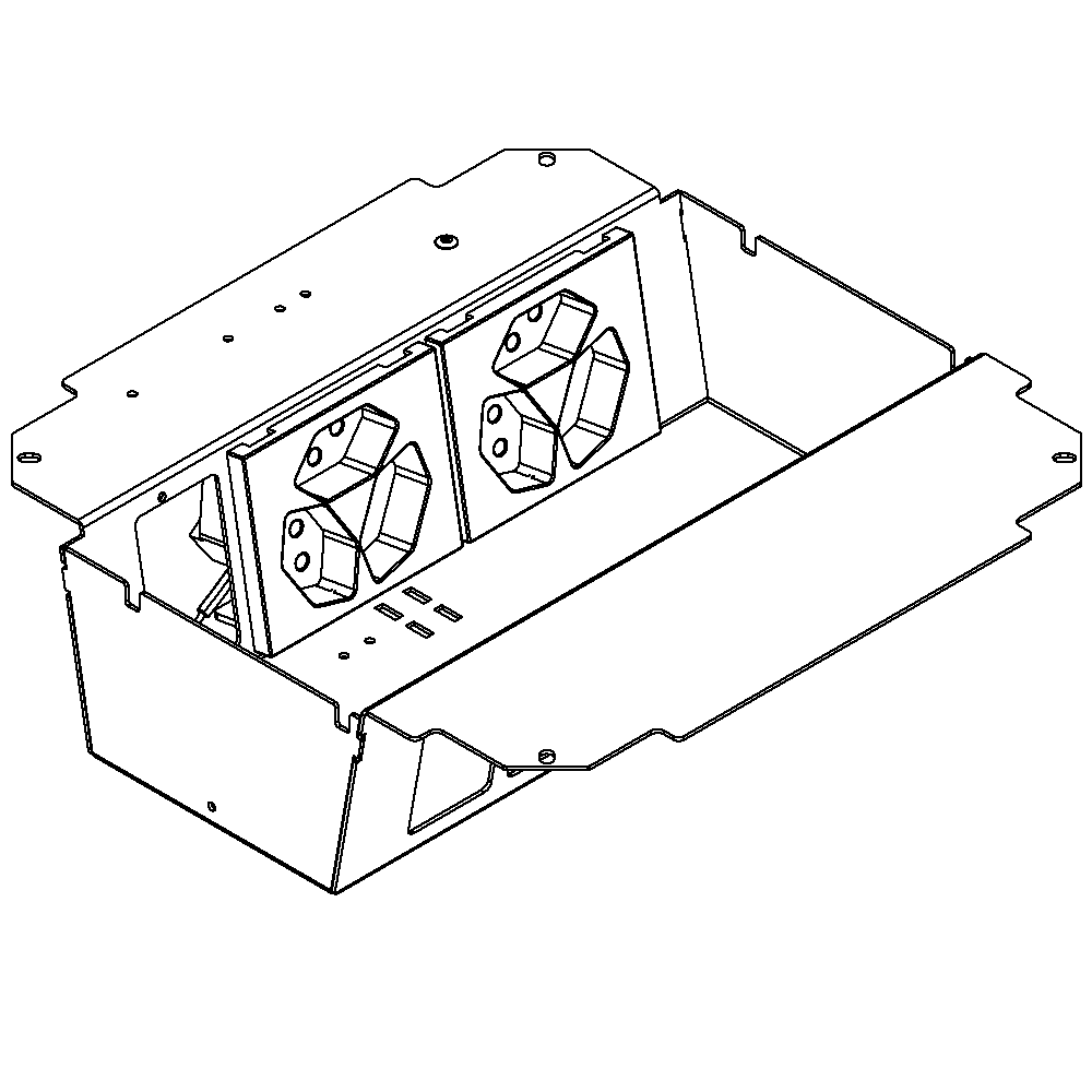 Steckdoseneinsatz für 2x5 FLF inkl. 2x 3xT13, weiss