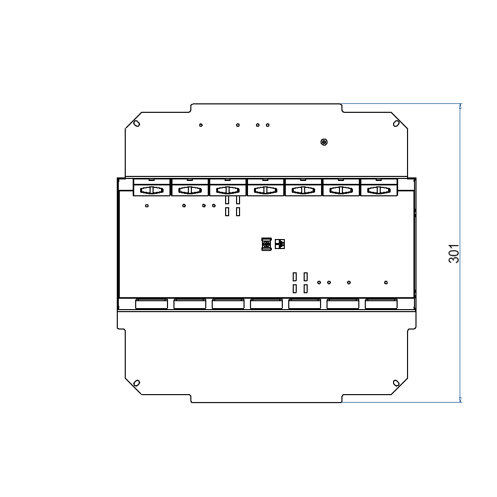 Steckdoseneinsatz für 2x7 FLF inkl. 6xT13, weiss, und 1xT13, schwarz