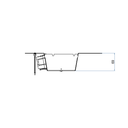 Steckdoseneinsatz für 2x7 FLF inkl. 1x 3xT13, weiss