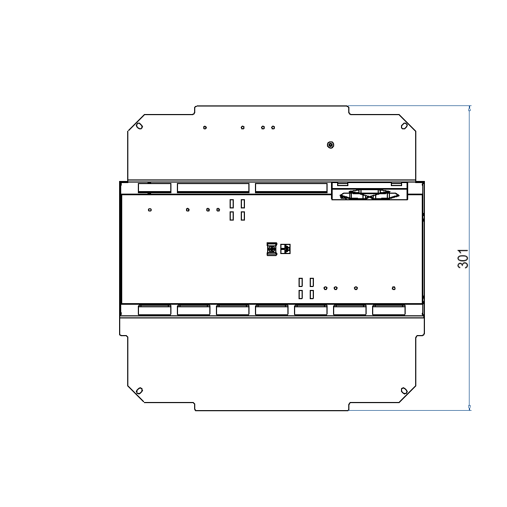 Steckdoseneinsatz für 2x7 FLF inkl. 1x 3xT13/s, weiss