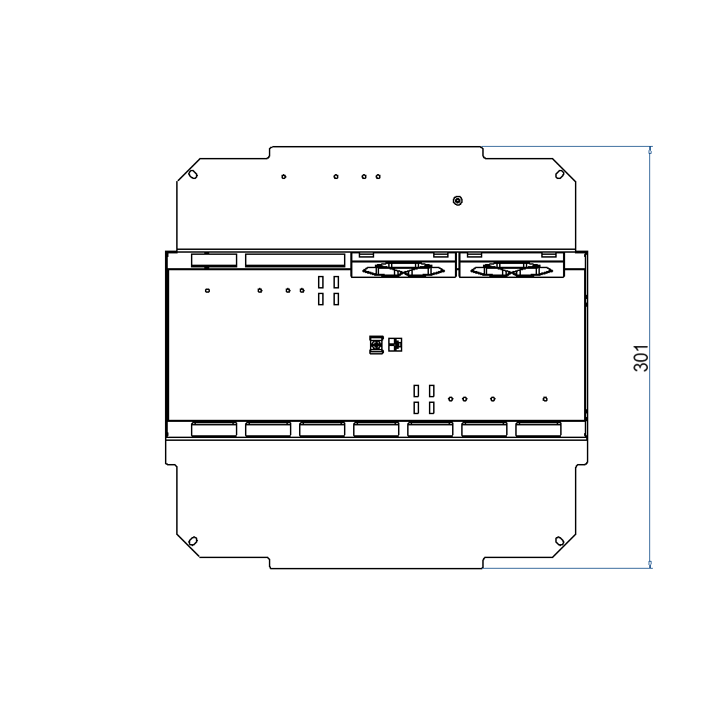 Steckdoseneinsatz für 2x7 FLF inkl. 2x 3xT13, weiss