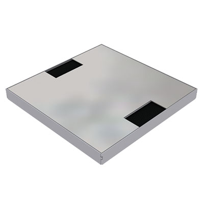 [DBK 210 002] Doppelboden-Auslass 210 aus Chromstahl 