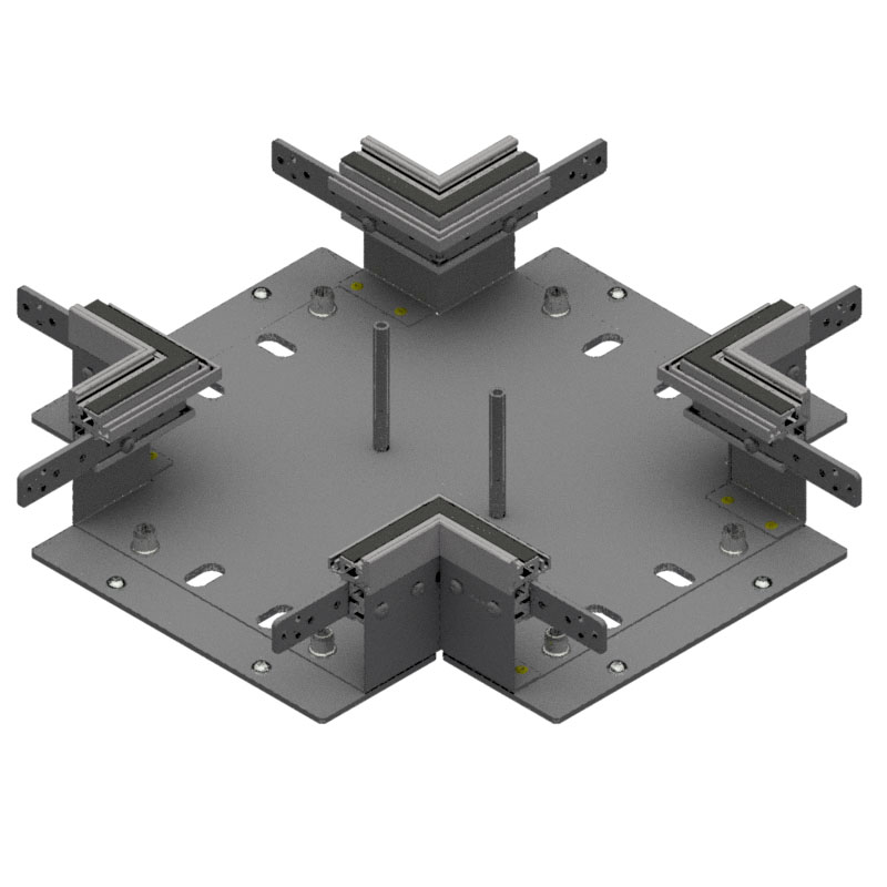 [UBK 200 803] Connencteur croix UBK 200x80mm 