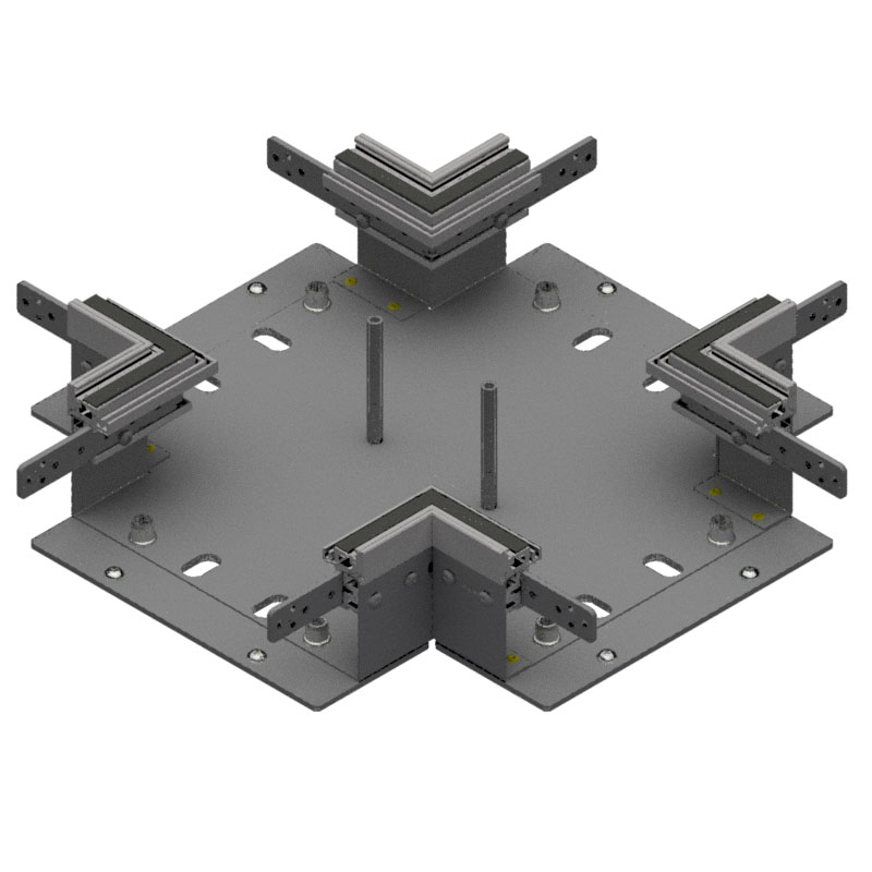 [UBK 200 803] UBK Kreuz-Verbinder 200x80mm 