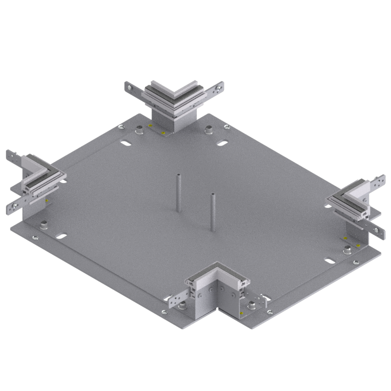 [UBK 400 808] UBK Kreuz-Verbinder (2x)400/(2x)300x80mm