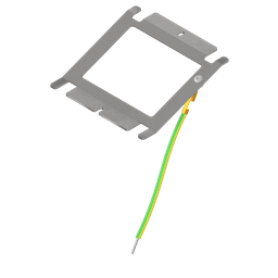 [UBD 100 115] Steckdoseneinsatz für 2x FLF, leer