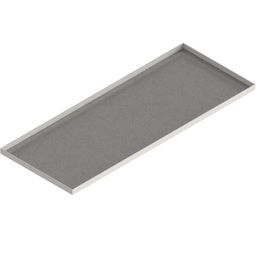 [UBK 401 223] Blind-Deckel zu UBK 400 mit Kante geschlossen aus ALU 2.5mm, 22mm Vertiefung