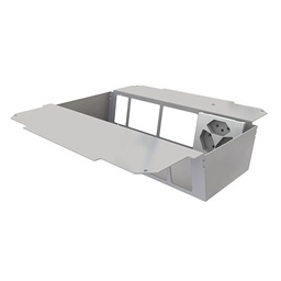 [UBD 321 332] Élément de prise pour 2x7 FLF, 1x 3xT13 blanc inclus