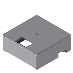 [UBD 212 001] Boîte de sol UBD 210 avec couvercle en 4mm AGS, sans bord (de protection), avec découpe
